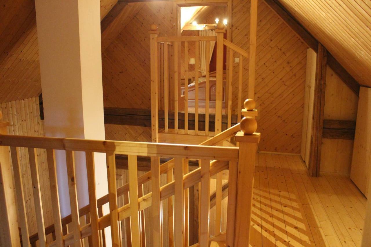 Ferienwohnung Zum Alten Forsthaus Messern Exterior foto